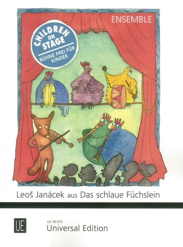 Rychlé Dodání Janáček: Das Schlaue Fuechslein (Příhody lišky Bystroušky) / malý hudební soubor