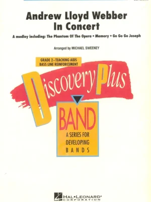 Nakupujte Hned Andrew Lloyd Webber In Concert - Concert Band (grade 2) / partitura + party