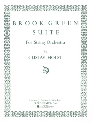 Sleva Holst: Brook Green Suite - smyčcový orchestr / partitura a party