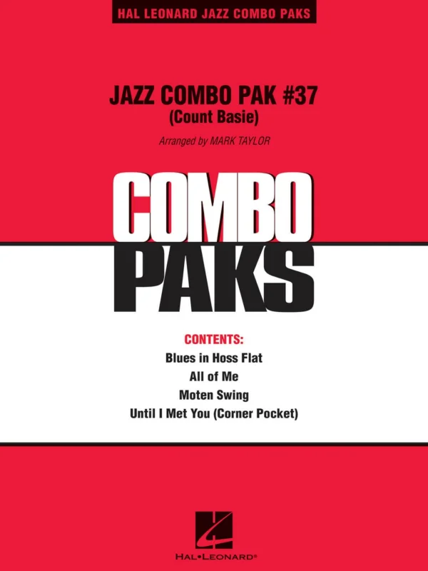 Dokud Zásoby Vydrží JAZZ COMBO PAK 37 - Count Basie / malý jazzový soubor
