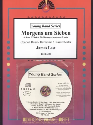MORGENS UM SIEBEN for Concert Band + CD / partitura + party Nízká Cena