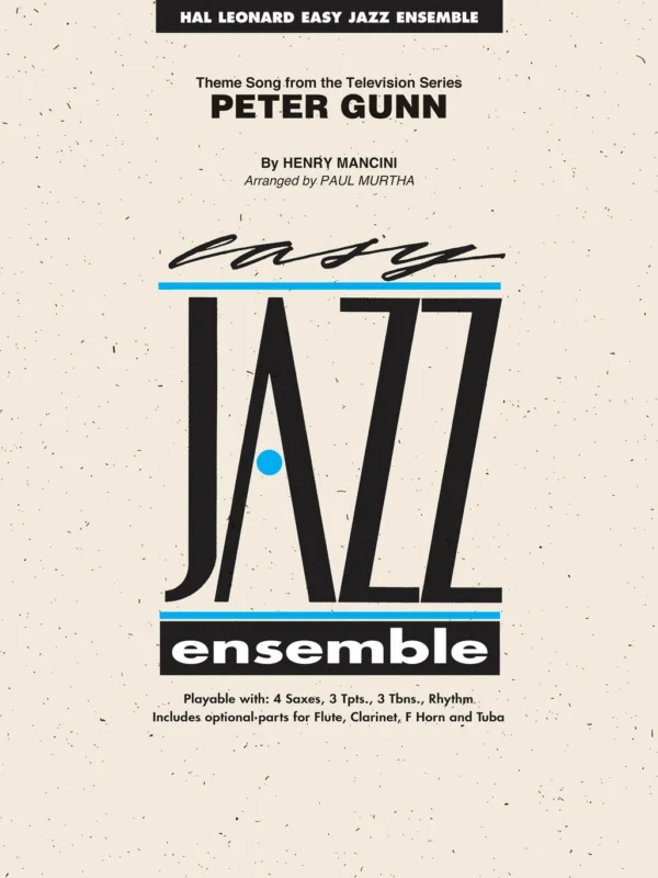 Akce PETER GUNN - Easy Jazz Ensemble + Audio Online / partitura + party