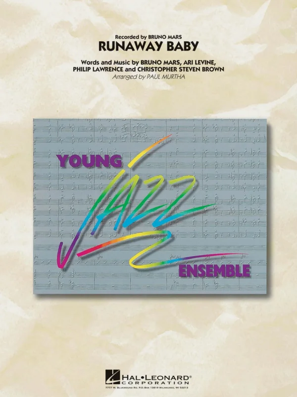 Runaway Baby - Young Jazz Ensemble / partitura + party Koupit Online
