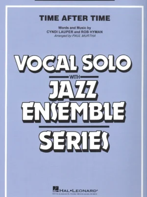 Super Cena Time After Time (Key: C) - Vocal Solo with Jazz Ensemble / partitura a party