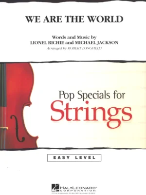 We Are the World - String Orchestra / partitura + party Akce