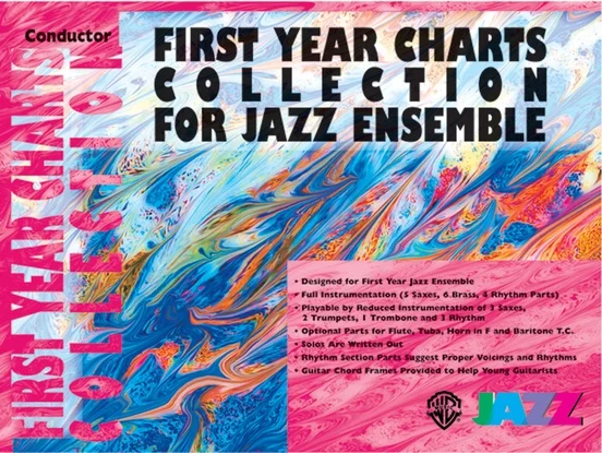 Tovární Cena First Year Charts Collection For Jazz Ensemble + Audio Online / partitura