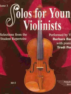 SOLOS FOR YOUNG VIOLINISTS 3 - CD s klavírním doprovodem Značkový