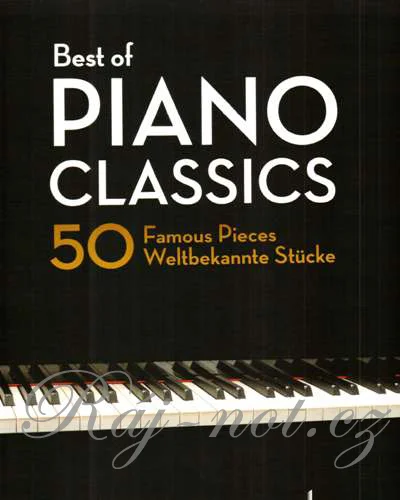 Značkový Best of Piano Classics 1 - 50 nejlepších skladeb pro klavír