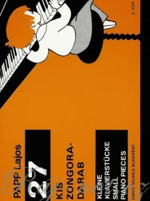 27 SMALL PIANO PIECES - 27 jednoduchých skladbiček pro klavír Levný