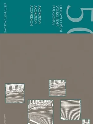 Značkový 50 lidových písní 1 pro akordeon - Josef Kotík