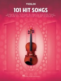 101 Hit Songs For Violin - sólové hity pro housle Cenově Výhodný