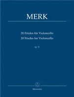 20 Etudes for Violoncello op. 11 - Joseph Merk Výprodej
