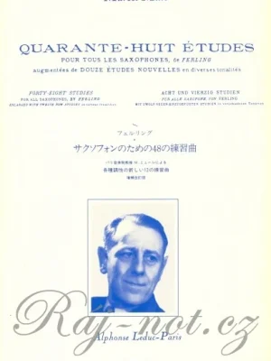 48 ETUDES for All Saxophones by MULE MARCEL (FERLING) Top Prodej