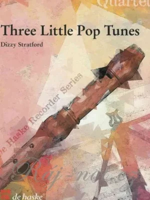 Zlevněný THREE LITTLE POP TUNES / kvartet zobcových fléten (SATB)