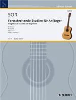 24 progressive Studies for Beginners op. 31 vol. 1 - Fernando Sor Akční Cena