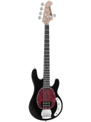Dimavery MM-505, elektrická baskytara pětistrunná, černá Víkendová Akce