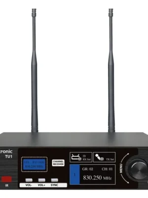 Citronic TU1-N, 1-kanálový bezdrátový mikrofonní set 823-832/863-865 MHz Nová Kolekce