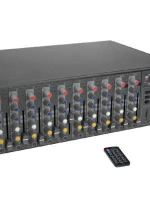 OMNITRONIC RM-1422FXA USB Rack Power Mixer Rychlé Dodání