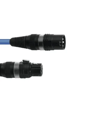 Sommer CABLE DMX cable XLR 3pin 5m blue Zlevněný