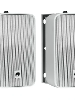 Dokud Zásoby Vydrží Omnitronic ODP-204 nástěnný 4" reprobox 40W, 16 Ohm, IP65, bílý, cena/pár