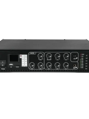 Ověřený Omnitronic MPZ-500.6P, 100V 6-zónový mixážní zesilovač, 500W, MP3