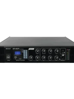 Omnitronic MP-180P, 100V mixážní zesilovač, 180W, MP3 Sezónní Sleva