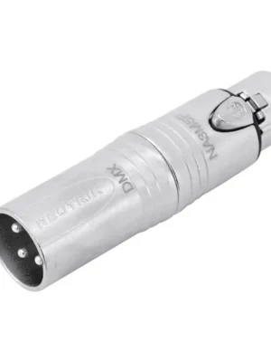 Redukce Neutrik NA3M5F, XLR 3-pólová zástrčka - XLR 5-pólová zásuvka Víkendová Akce