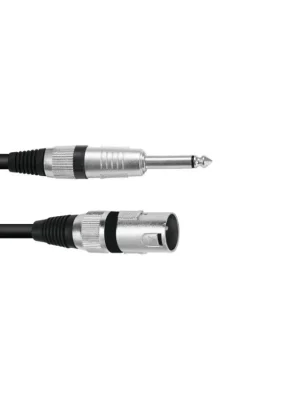 Tovární Cena Kabel XK-100 XLR samec - Jack 6,3 mono, 10 m