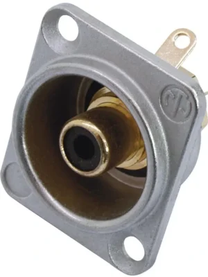 Neutrik NF2D-0 Cinch zásuvka na zabudování, černá Nejlepší Cena