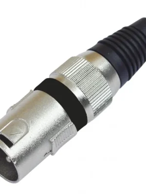 Aktuální Omnitronic XLR zástrčka 3-pin na kabel, balení 10ks