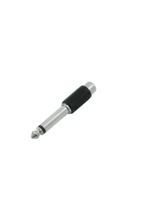 Omnitronic redukce Cinch zásuvka - Jack 6,35 mm zástrčka mono, balení 10ks Vrácení Zdarma