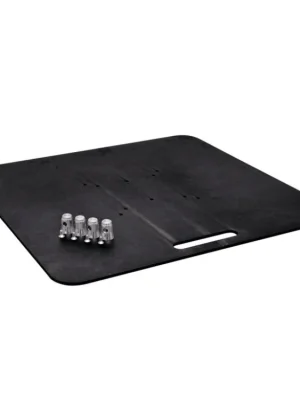 Top Prodej Alutruss ocelová základna 80x80cm, 30kg, černá