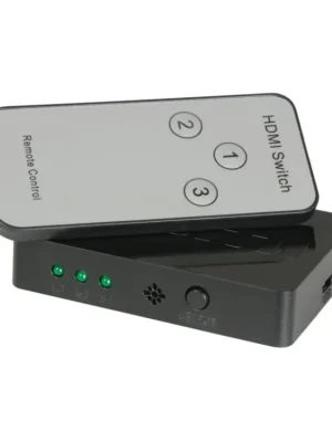 Finální Výprodej AV:link HDP31M, 3-kanálový mini přepínač HDMI signálu, IR