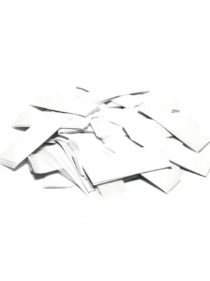 Originální Tcm Fx pomalu padající obdélníkové konfety 55x18mm, bílé, 1kg