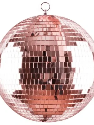 Expresní Doručení Zrcadlová koule 30cm, růžová