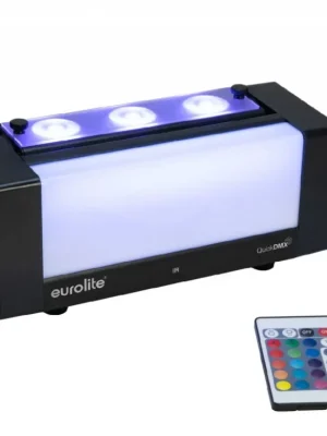 Cenově Výhodný EUROLITE AKKU Bar-3 Glow 3x 8W QCL, Flex, QuickDMX