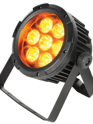 QTX HIPAR 7x15W RGBWA, DMX, IP65 Rychlé Dodání