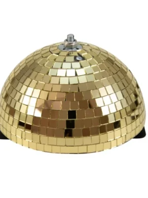 EUROLITE Motorizovaná disko polokoule, průměr 20 cm, zlatá Cenově Výhodný