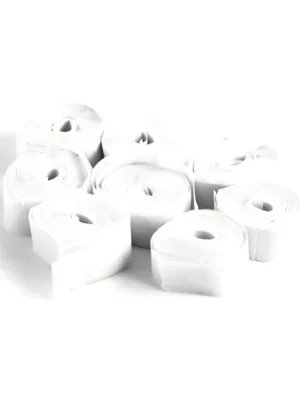 Hit Sezóny Tcm Fx pomalu padající konfety-serpentýny 5mx0.85cm, bílé, 100x