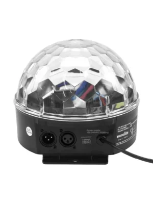 Super Cena Eurolite LED Half Ball 6x 1W RGBAW DMX, paprskový efekt