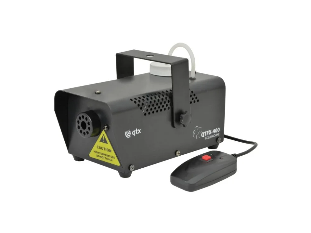 Dokud Zásoby Vydrží QTX QTFX-400, výrobník mlhy s dálkovým ovladačem