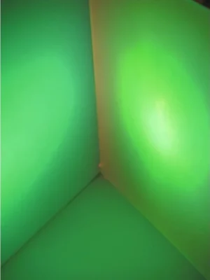 Bezpečná Platba Dichrofiltr 165 x 132 mm, mléčný, světle zelený