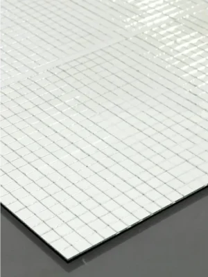 Plát zrcadlový 400x200mm, zrcadlové kostičky 10x10mm Přímo Od Výrobce