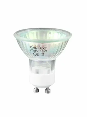Vrácení Zdarma Omnilux lampa 230V/50W GU-10 25, žlutá