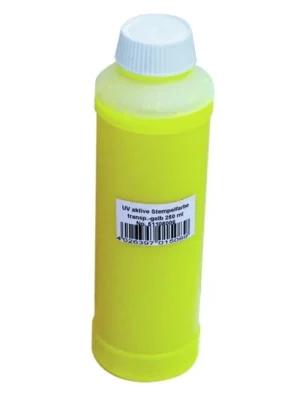 Eurolite UV aktivní razítkovací barva, transparentní žlutá, 250ml Kup Teď