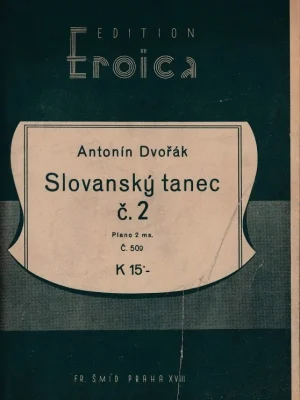 Značkový Dvořák Ant.: Slovanský tanec č. 2 /2.exempl.