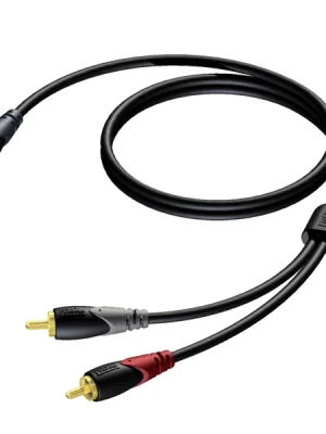 Expresní Doručení ProCab CLA711/10 - Jack 3.5 - 2x RCA - 10m