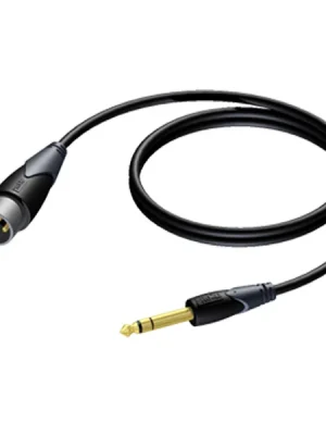 ProCab CLA724/5 - Jack 6,3 Stereo - XLR M - 5m Nejprodávanější