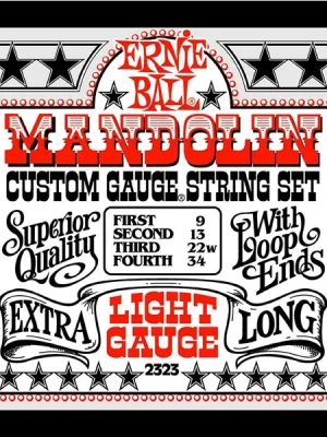 Časově Omezené Ernie Ball 2323 - struny mandolina .009-.034