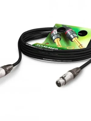 Nakupujte Hned Sommer Cable SGMF-0600-SW STAGE HIGHFLEX - 6m černý